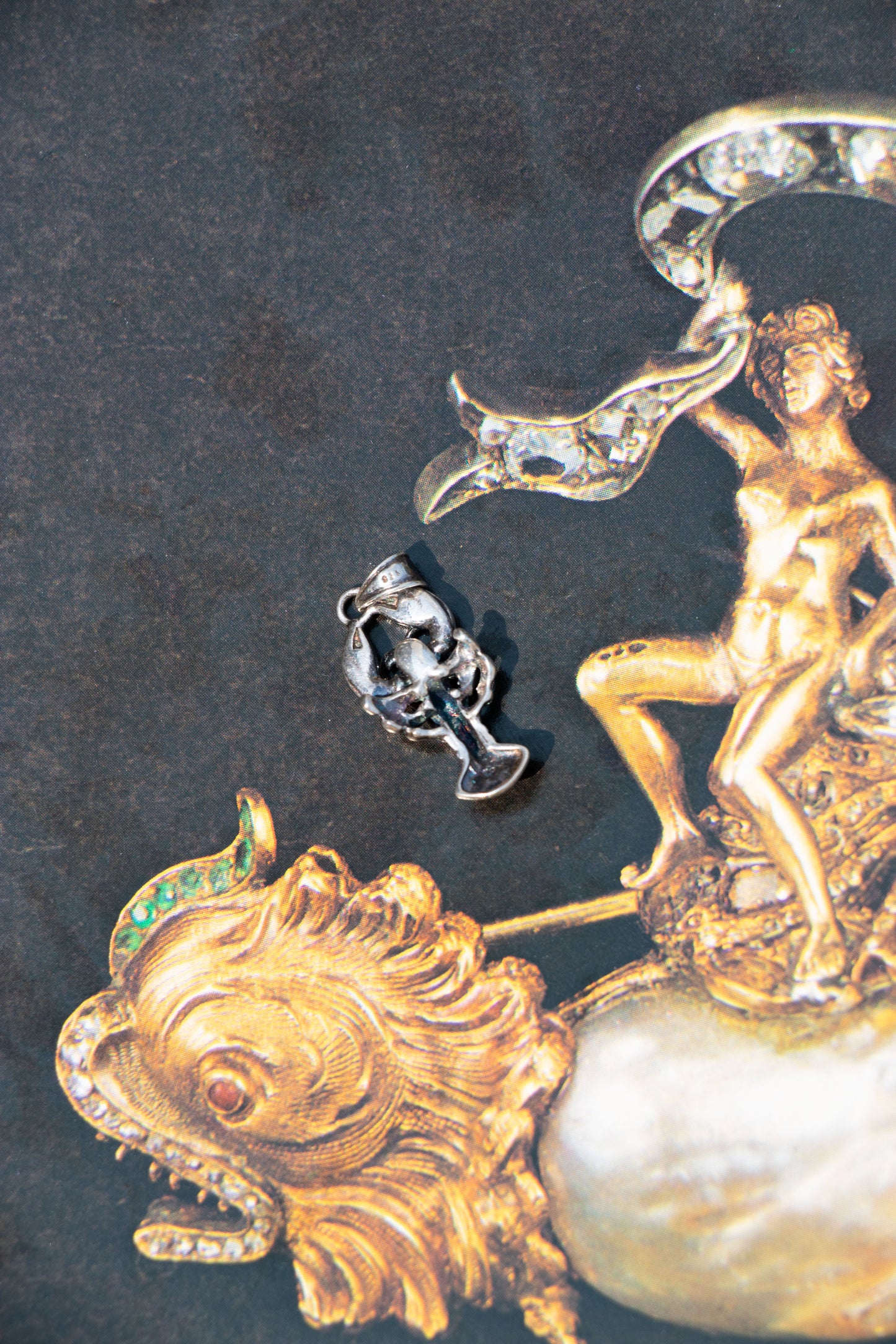 Vintage Sterling Lobster Charm