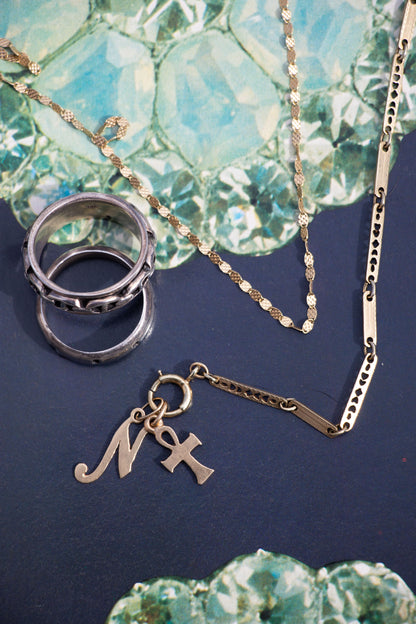 14k Vintage Ankh Charm