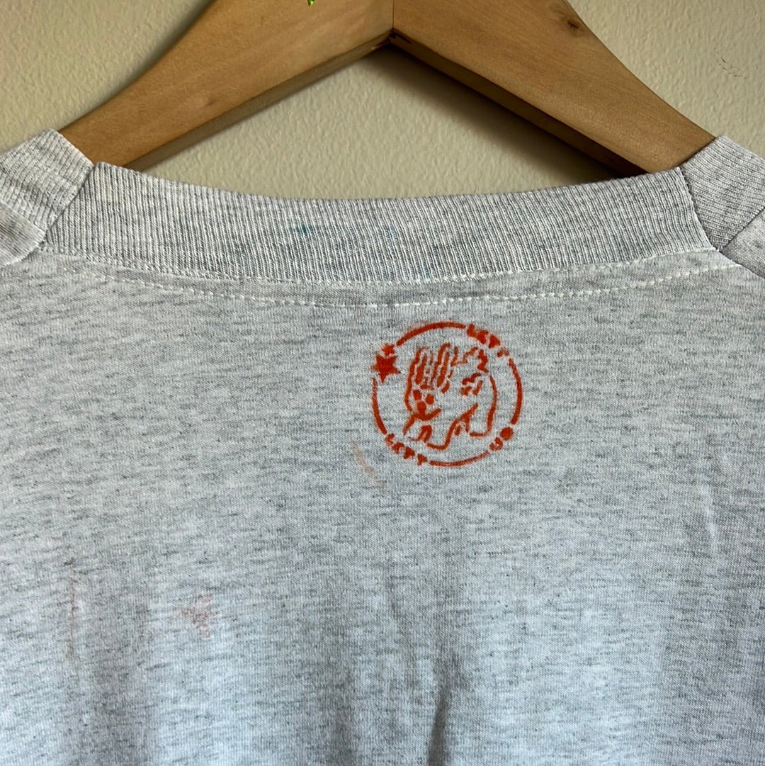 T-Shirt - Vintage Longsleeve Long Beach Island Bunny Tee - LETTUCE STUDIOS